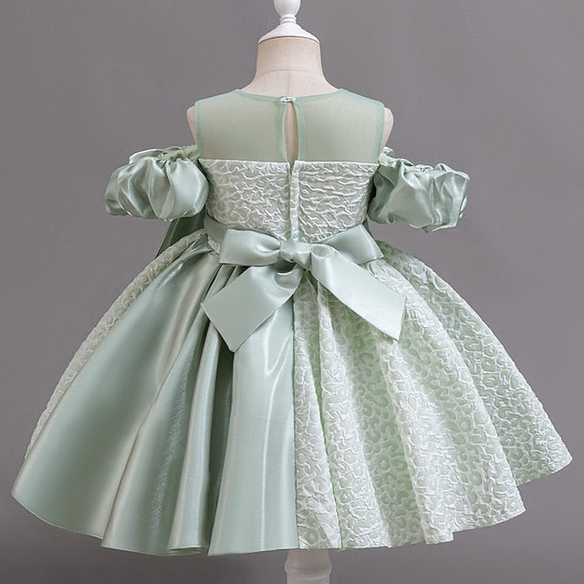 Girls' Wedding Flower Girl Party Formal Dress