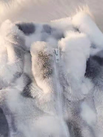 Fur Jacket Teddy Coat Fleece Women's Faux Warm