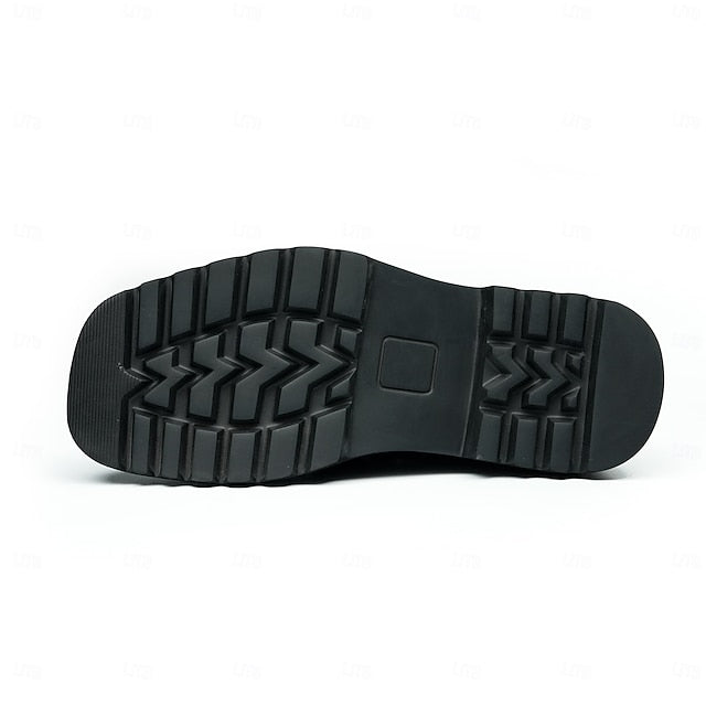 Cowhide Leather Men's Loafers Business Suede -Classic