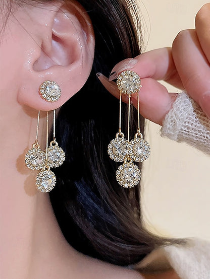 Sparkling Earrings for Women Elegant – Dangle Crystal
