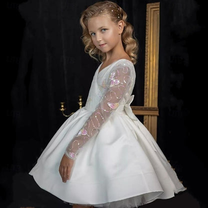 Flower Kids Party Dress Girls' Communion Girl First