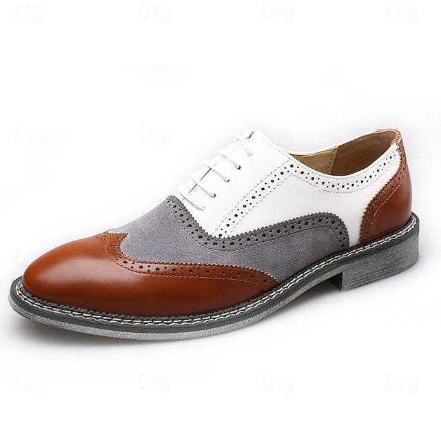 Spectator Wingtip Gatsby-Inspired Oxford in Men's Shoes