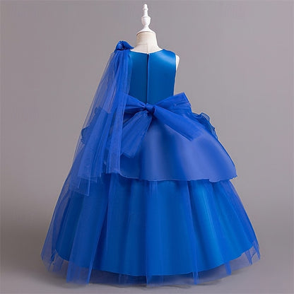 Color Kids Solid Cosplay Party Dress Girls'