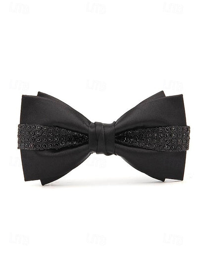 Men's – Christmas Tie Bow Red