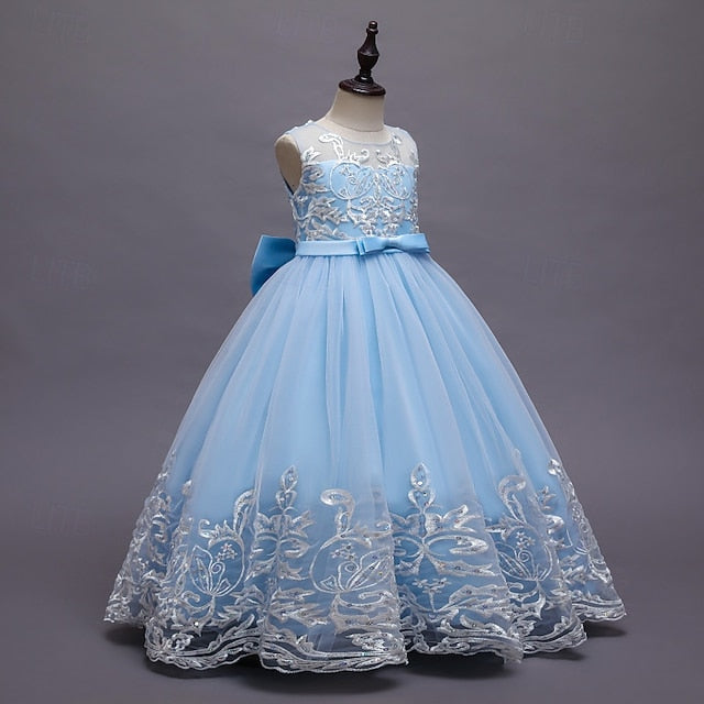 Girl Flower Girls' Dress Kid's Princess