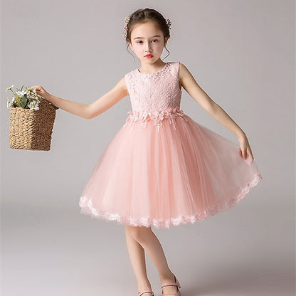 Girl Dress Flower Girls' Princess Kid's