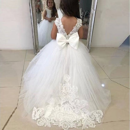 Flower Communion First Party Dress Girl Girls'