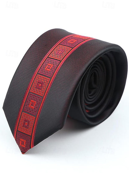 Pattern with Polyester Men's Necktie Classic