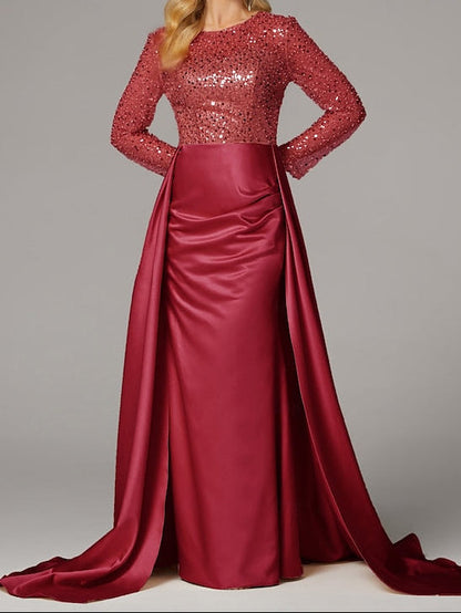 Carnival Masquerade Mermaid Evening Elegant Floor Dress Gown