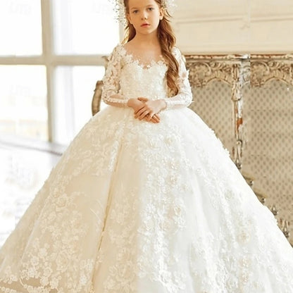 Flower Girls' Princess Girl Dress Formal