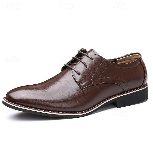 Business Classic Men's Derby Shoes Oxfords