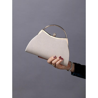 Elegant Velvet – Evening Clutch Pleated Women's Blue Navy