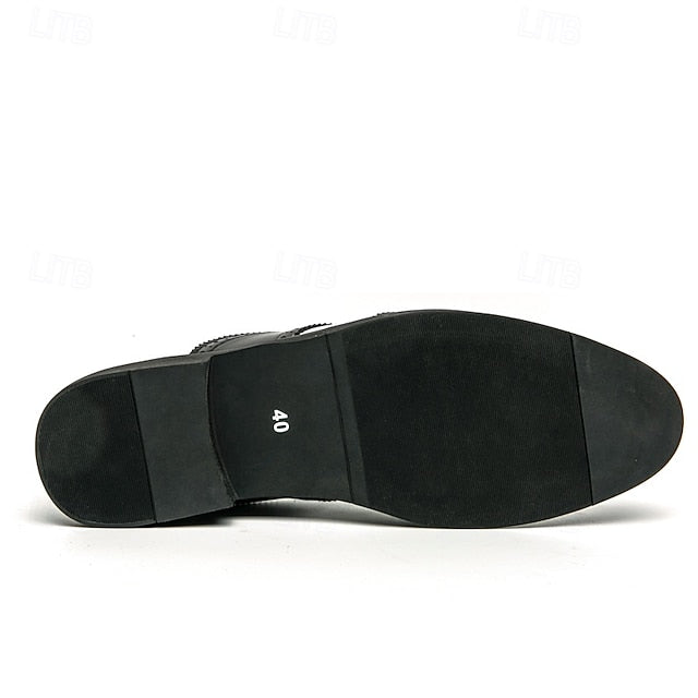 and Shoes White Two-Tone Oxford in Brogue Men's Wingtip