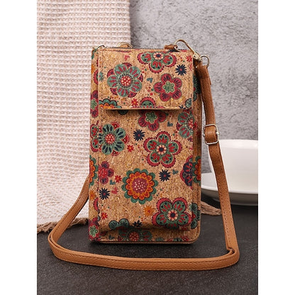 Women’s Boho Vintage Bag with Adjustable Crossbody Phone