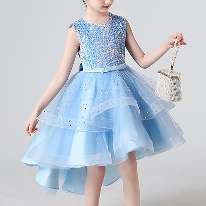 Princess Party Girl Girls' Flower Dress