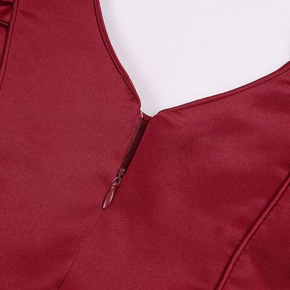 Color Kids Party Dress Sleeveless Solid Formal Girls'