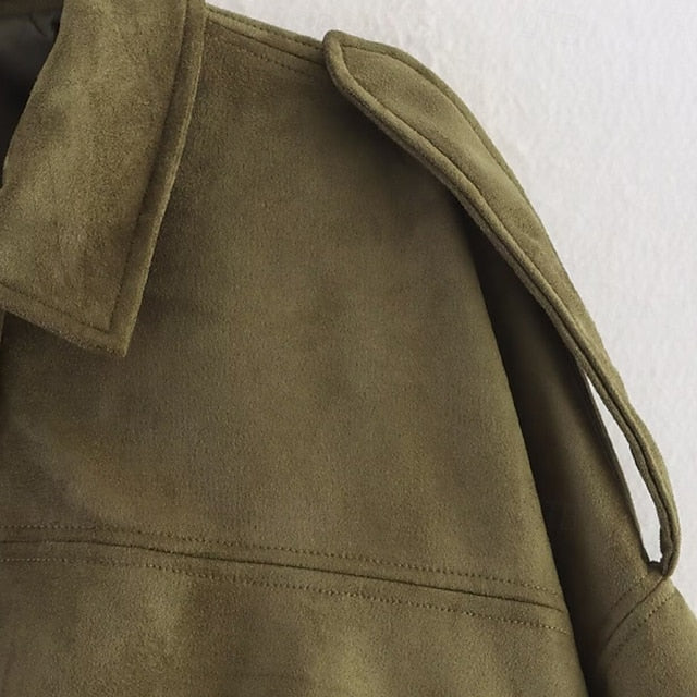 Jacket Zipper Pocket Warm Casual Women's Comfortable