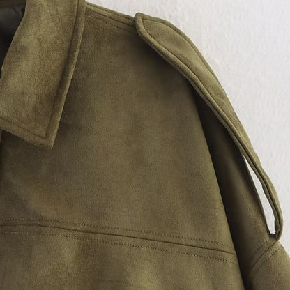 Jacket Zipper Pocket Warm Casual Women's Comfortable