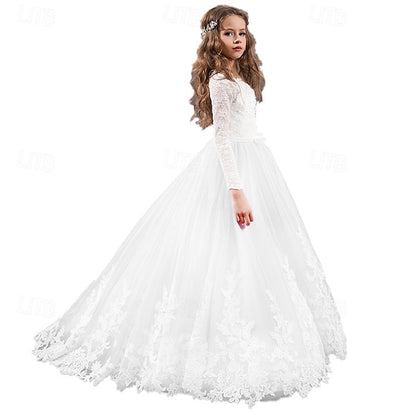 Girl Dress Girls' Flower Princess Kid's