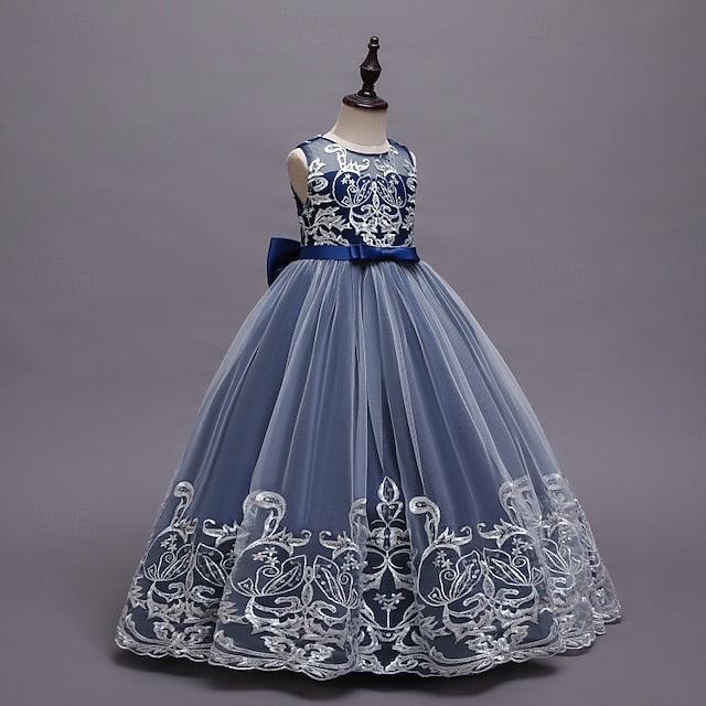 Girl Flower Girls' Dress Kid's Princess