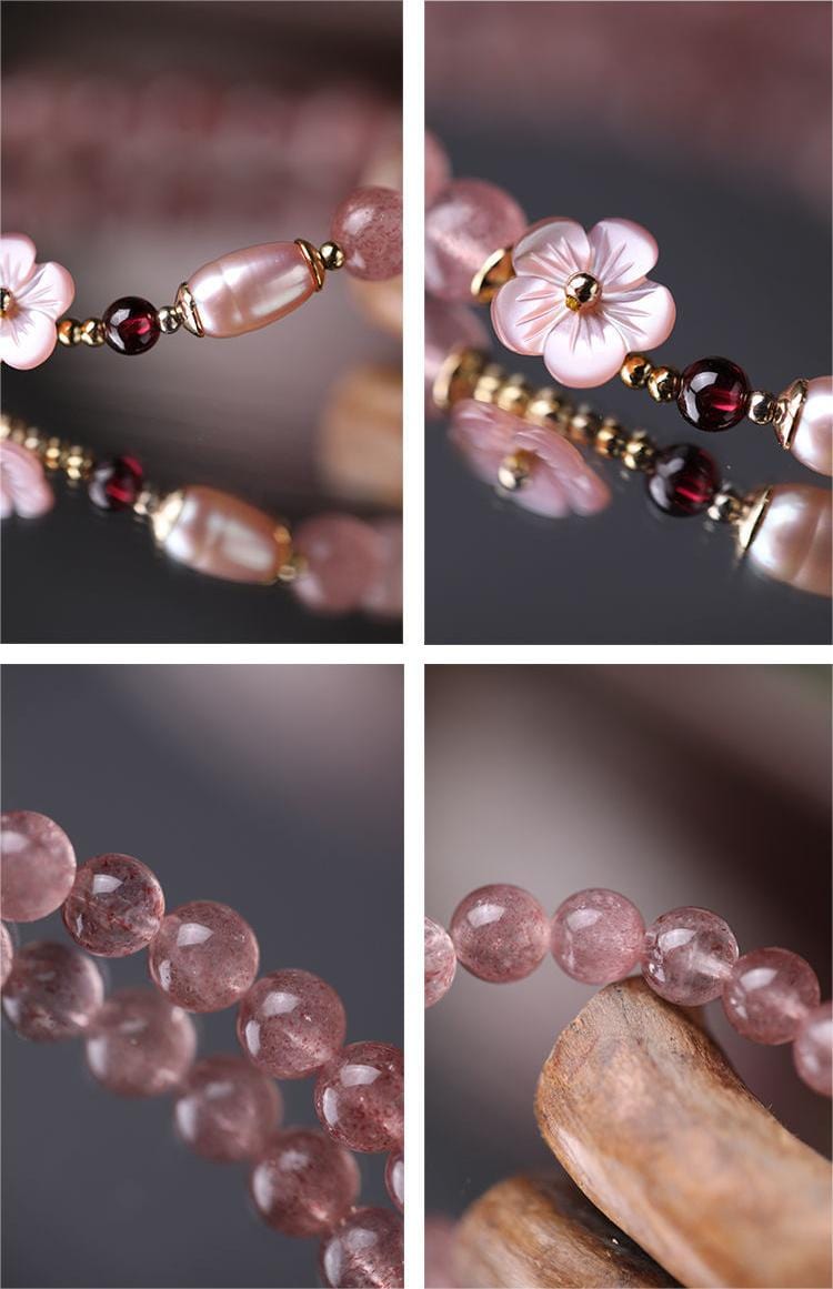 Crystal Cherry Blossom Bracelet G129