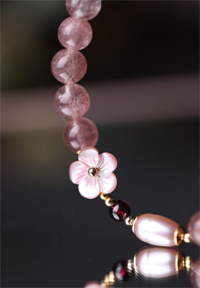 Crystal Cherry Blossom Bracelet G129