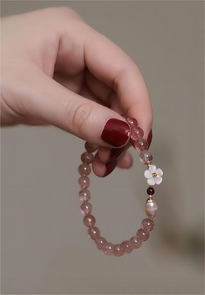 Crystal Cherry Blossom Bracelet G129