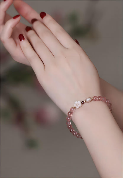 Crystal Cherry Blossom Bracelet G129