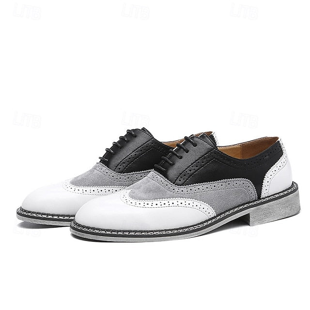 Spectator Wingtip Gatsby-Inspired Oxford in Men's Shoes