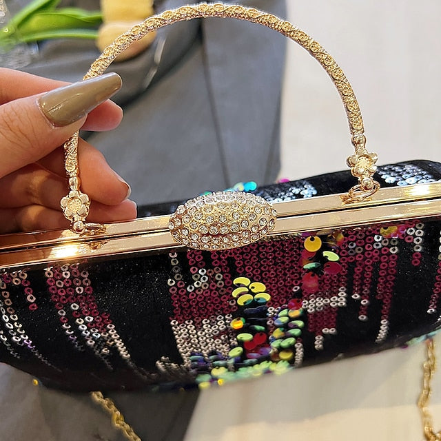 Synthetic Party Handbag Bags Women's Bag Clutch Dome