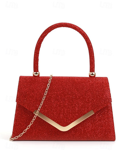 Glitter Chain Strap Bag Evening with Women's Clutch –