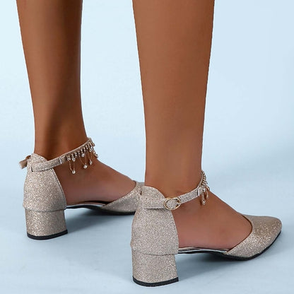 Women's Pumps Bridesmaid Wedding Shoes Bridal Elegant