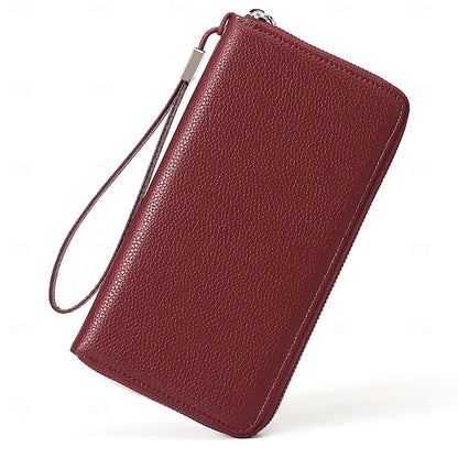 Leather Bag Outdoor Mobile Wallet Daily Women's Phone PU
