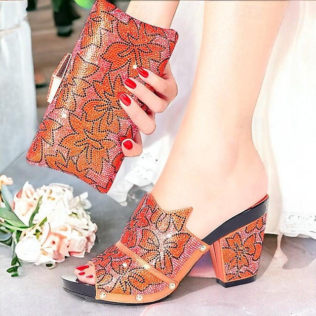 Wedding Women's Party Bridal And Heels Shoes