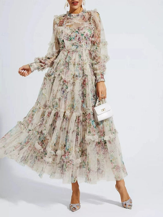 Cocktail Garden Dresses Wedding Guest Beach Party A-Line