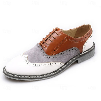 Spectator Wingtip Gatsby-Inspired Oxford in Men's Shoes