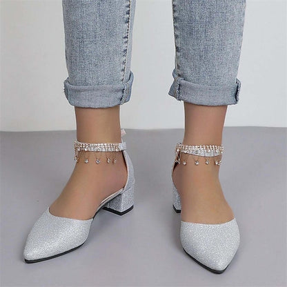 Women's Pumps Bridesmaid Wedding Shoes Bridal Elegant