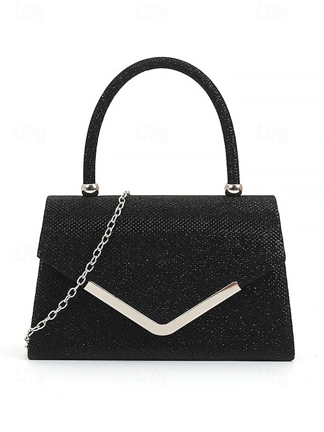 Glitter Chain Strap Bag Evening with Women's Clutch –