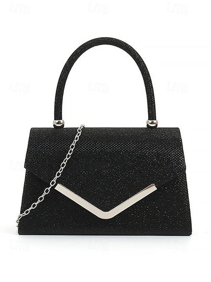 Glitter Chain Strap Bag Evening with Women's Clutch –