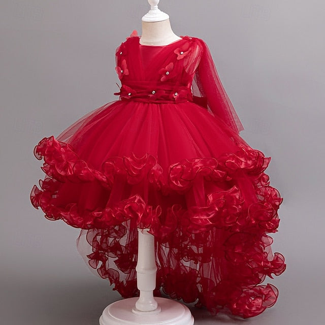 Flower Girls' Girl Formal Party Wedding Dress