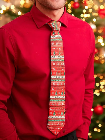 Neckwear Ties and Festive – Holiday Men's Christmas Fun