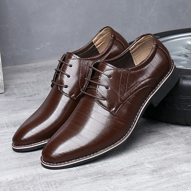 Business Classic Men's Derby Shoes Oxfords