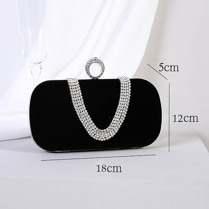 Wristlet Bag Bags Evening Clutch Women's Velvet