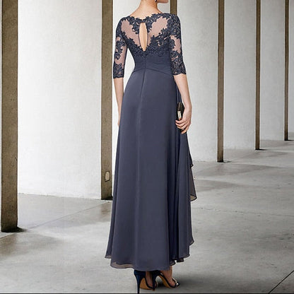 Dress A-Line of Plus Mother Size the Guest Bride Elegant Wedding