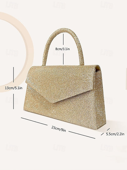 Evening Women's Polyester Shoulder Flap Bag Clutch Bags