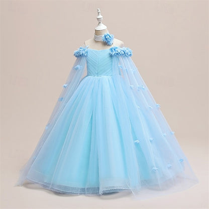 Princess Girl Flower Kid's Dress Girls'