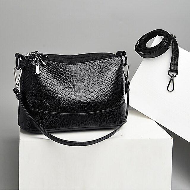 Leather Hobo Crossbody Bag Shoulder PU Women's