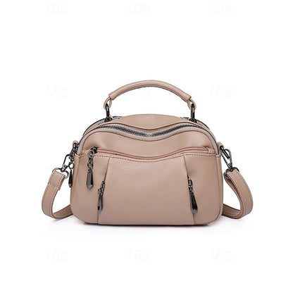 Crossbody Leather Faux Bag Women's