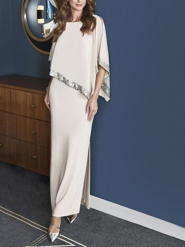 the Bride Mother Guest Beach of Wedding Sheath Dress