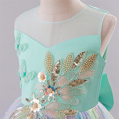 Girl Kid's Flower Dress Girls' Princess